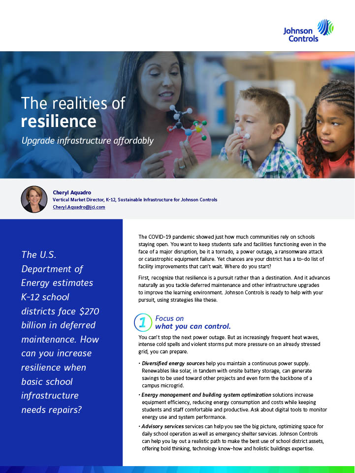The realities of resilience