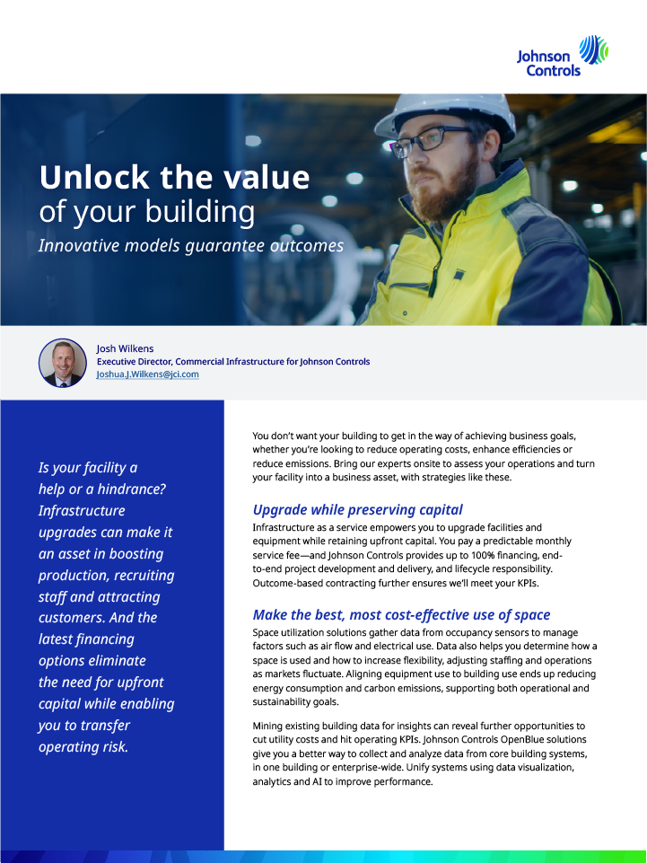 Unlock the value of your building