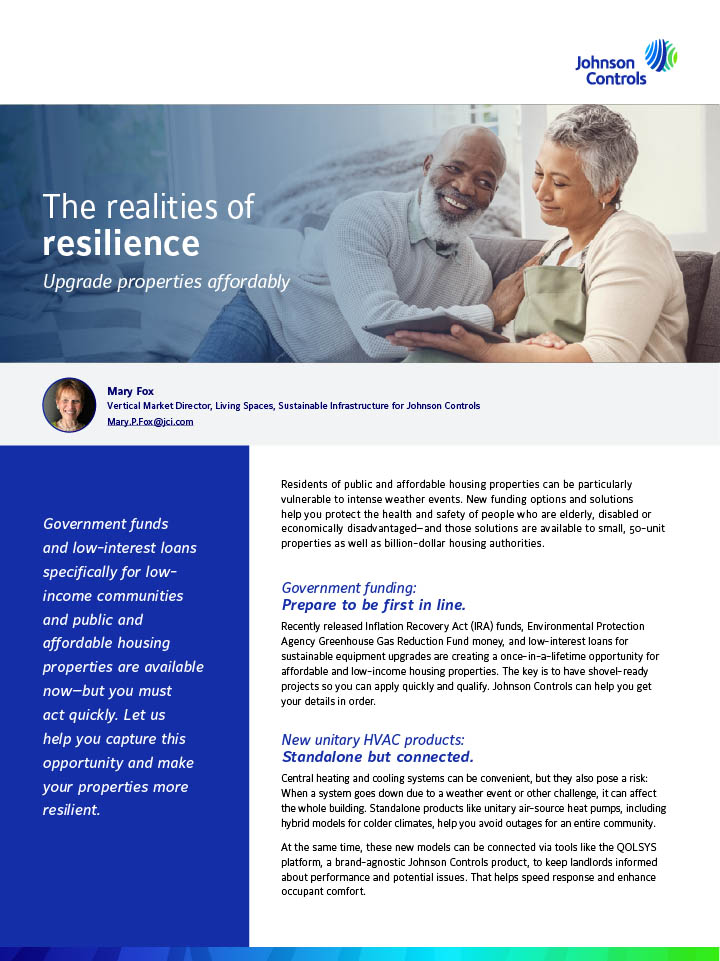 The realities of resilience - upgrade properties affordably